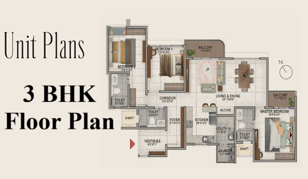 Mahindra Blossom Floor Plan
